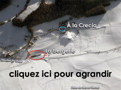A LA CRECIA vue du ciel